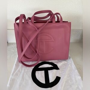 Telfar Medium Pink Bag